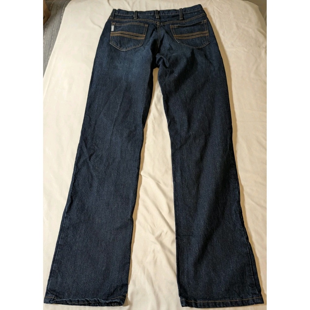 Cinch Silver Label Men's Jeans 34x36 Dark Wash Slim Fit Straight Leg EUC - Picture 3 of 10